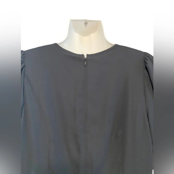 Madewell Pintuck Puff-Sleeve Mini Dress - Picture 6 of 10